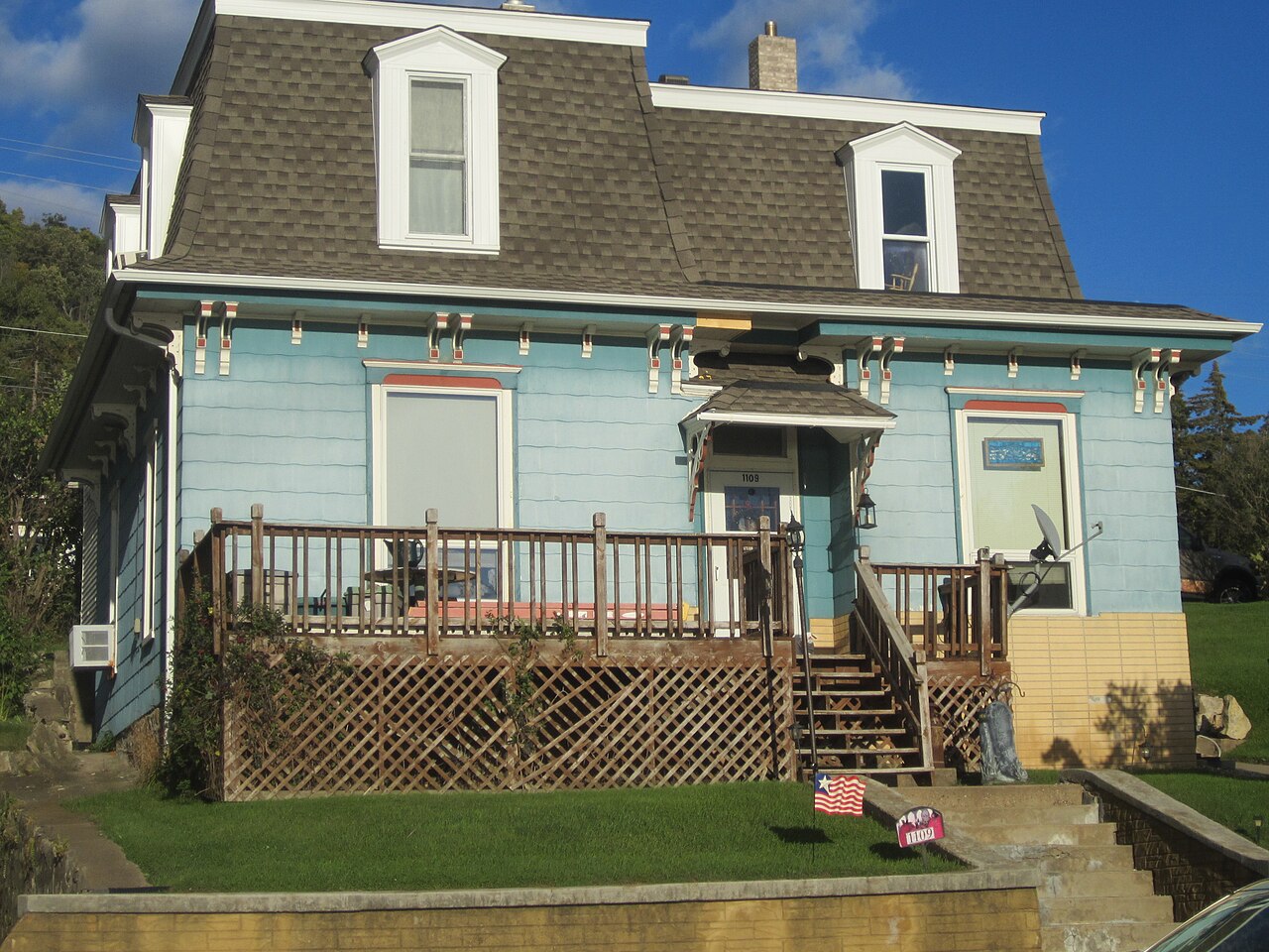 Frederick Laue, Jr., House, Buffalo County, Wisconsin