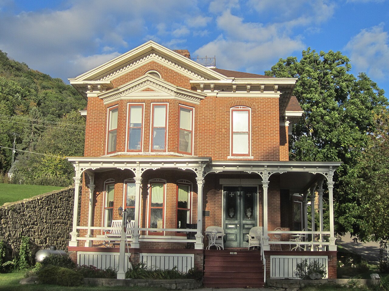 Frederick Laue House, Buffalo County, Wisconsin
