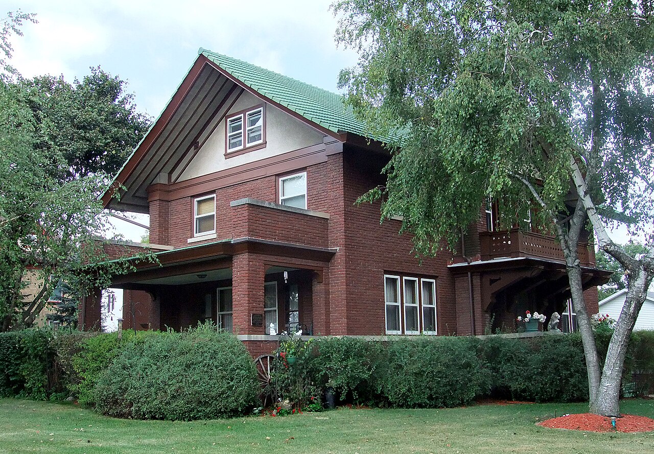 Henry L. and Sarah Dahle House, Dane County, Wisconsin