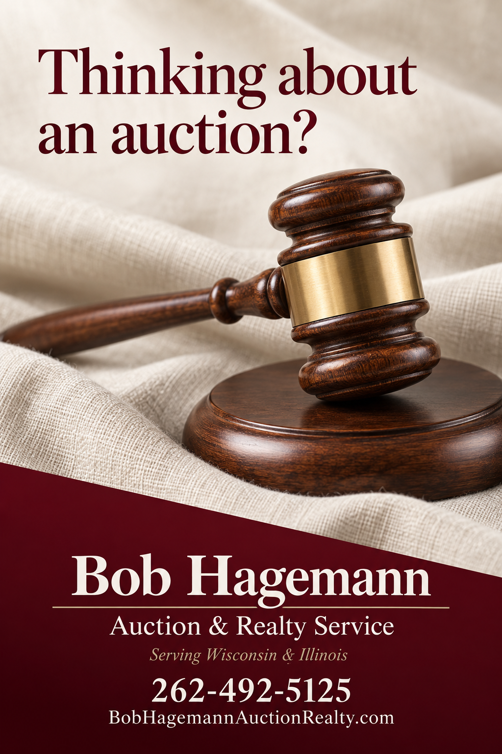 Bob Hagemann Auction & Realty Service — premium advertisement 1