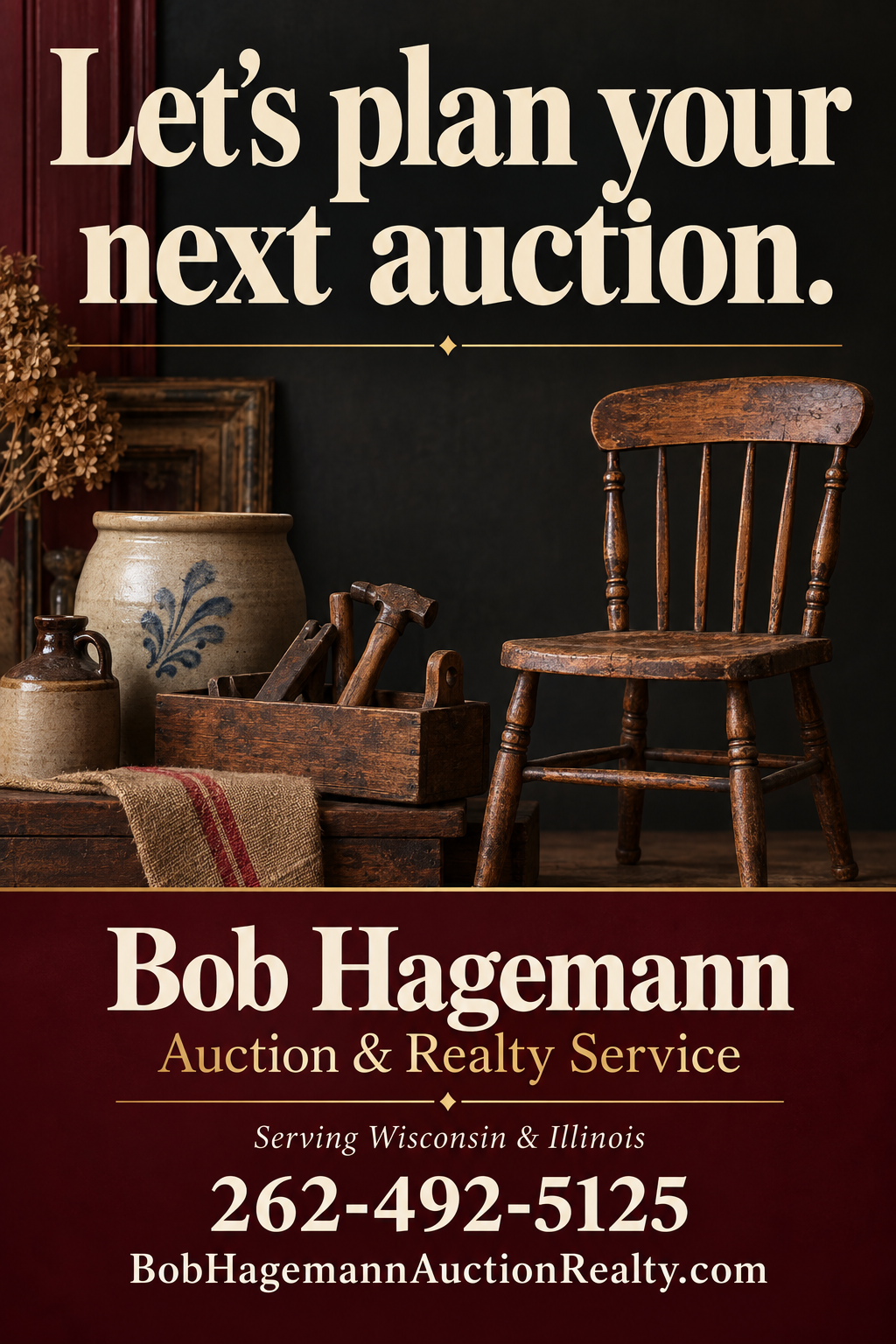 Bob Hagemann Auction & Realty Service — premium advertisement 3