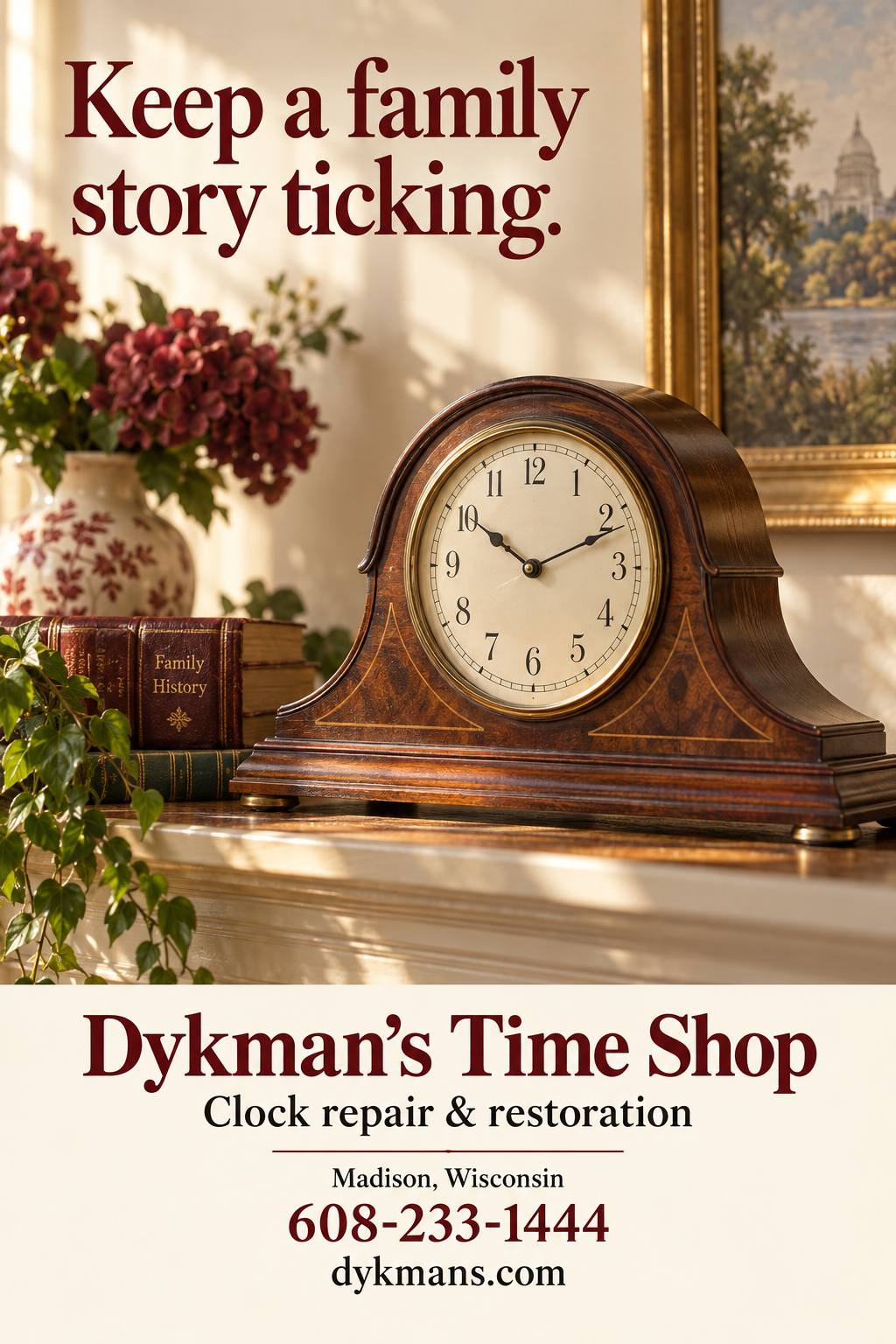 Dykman’s Time Shop — premium advertisement 1