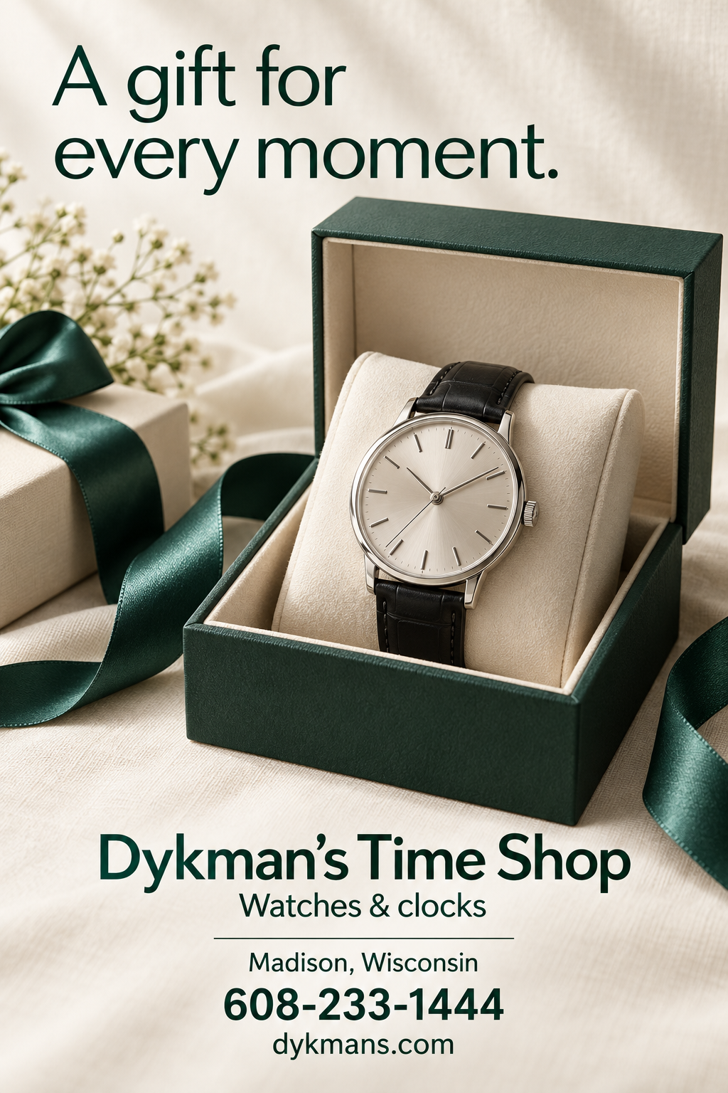 Dykman’s Time Shop — premium advertisement 3