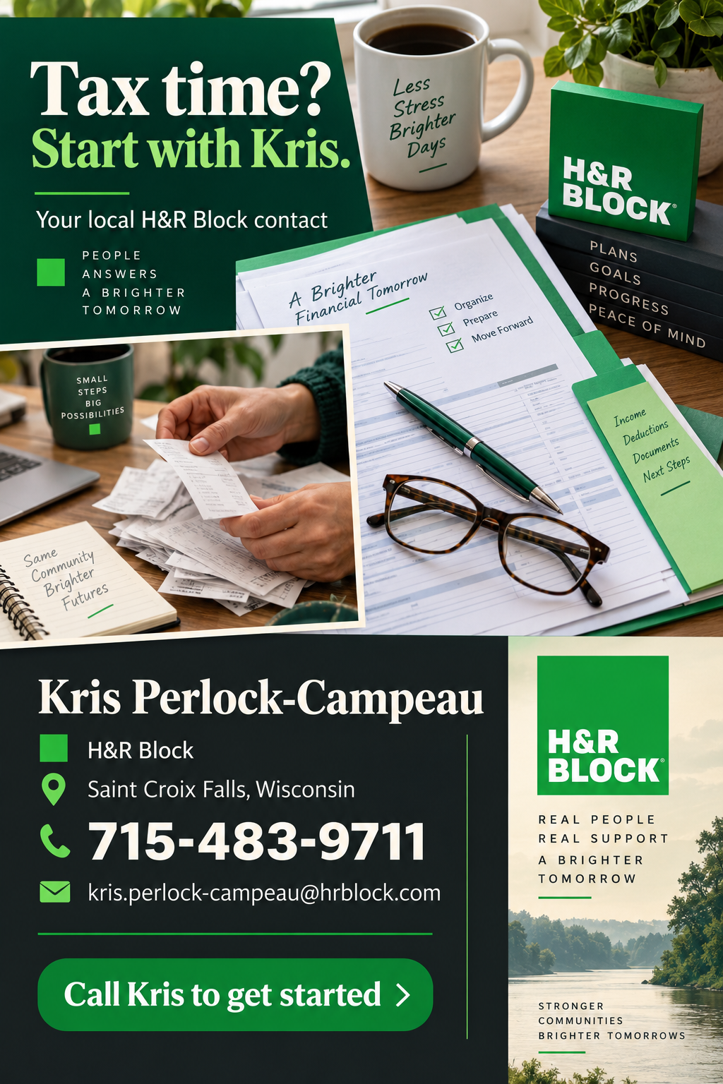 H&R Block — Kris Perlock-Campeau — premium advertisement 1