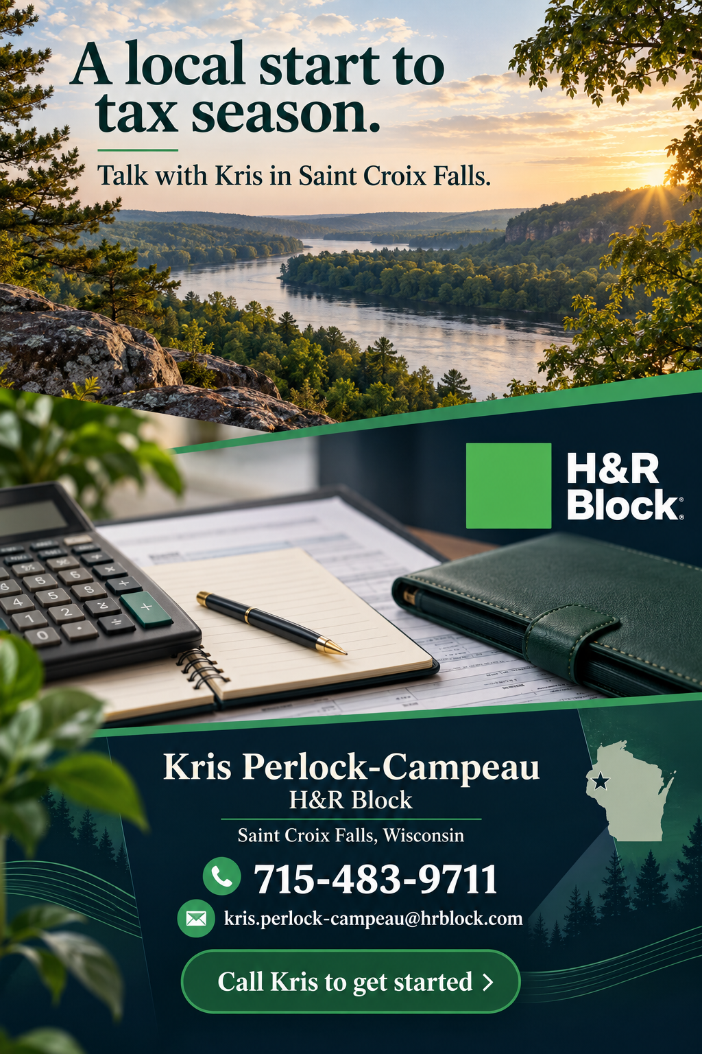 H&R Block — Kris Perlock-Campeau — premium advertisement 2