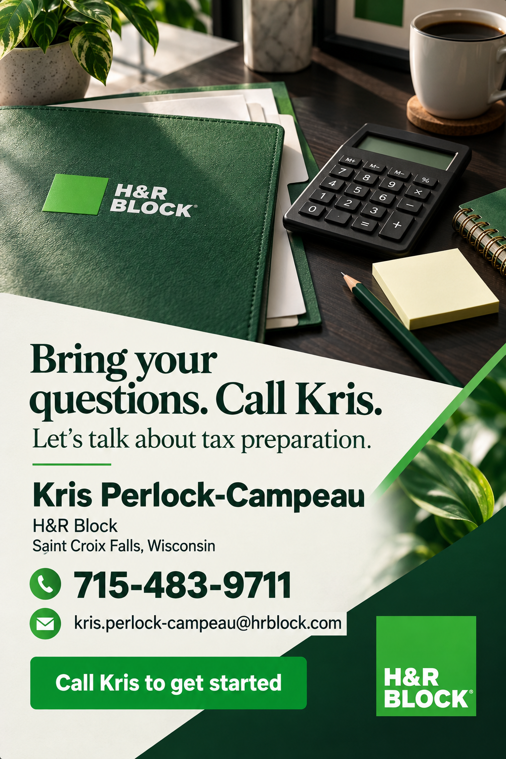 H&R Block — Kris Perlock-Campeau — premium advertisement 3
