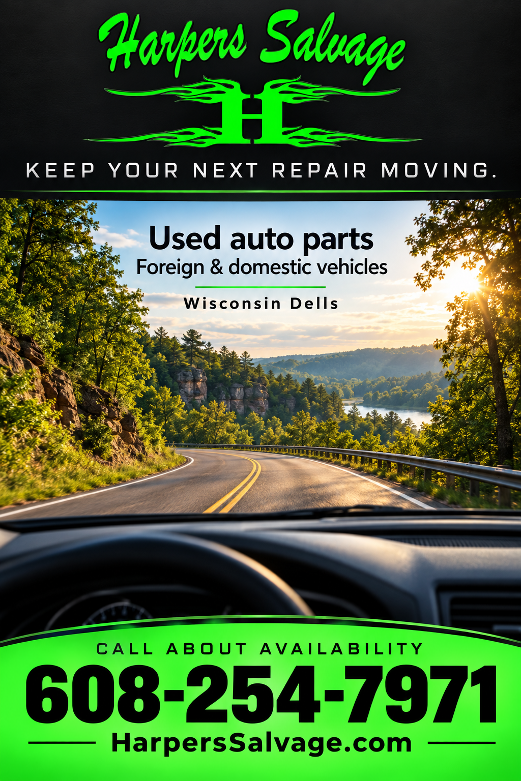 Harper’s Salvage — premium advertisement 2