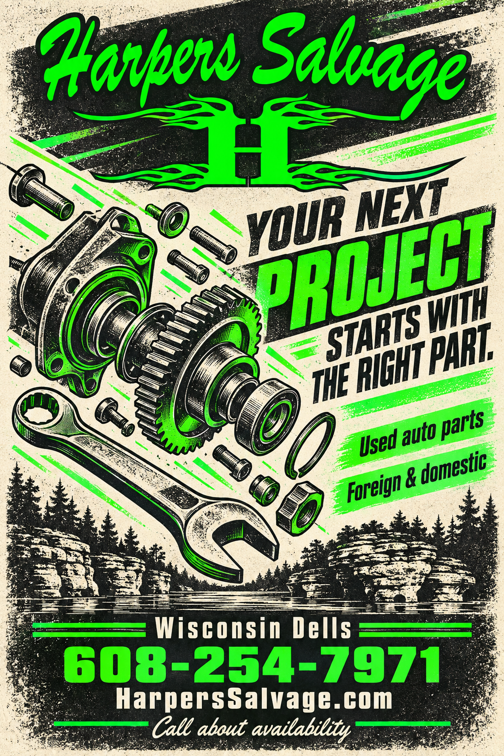 Harper’s Salvage — premium advertisement 3