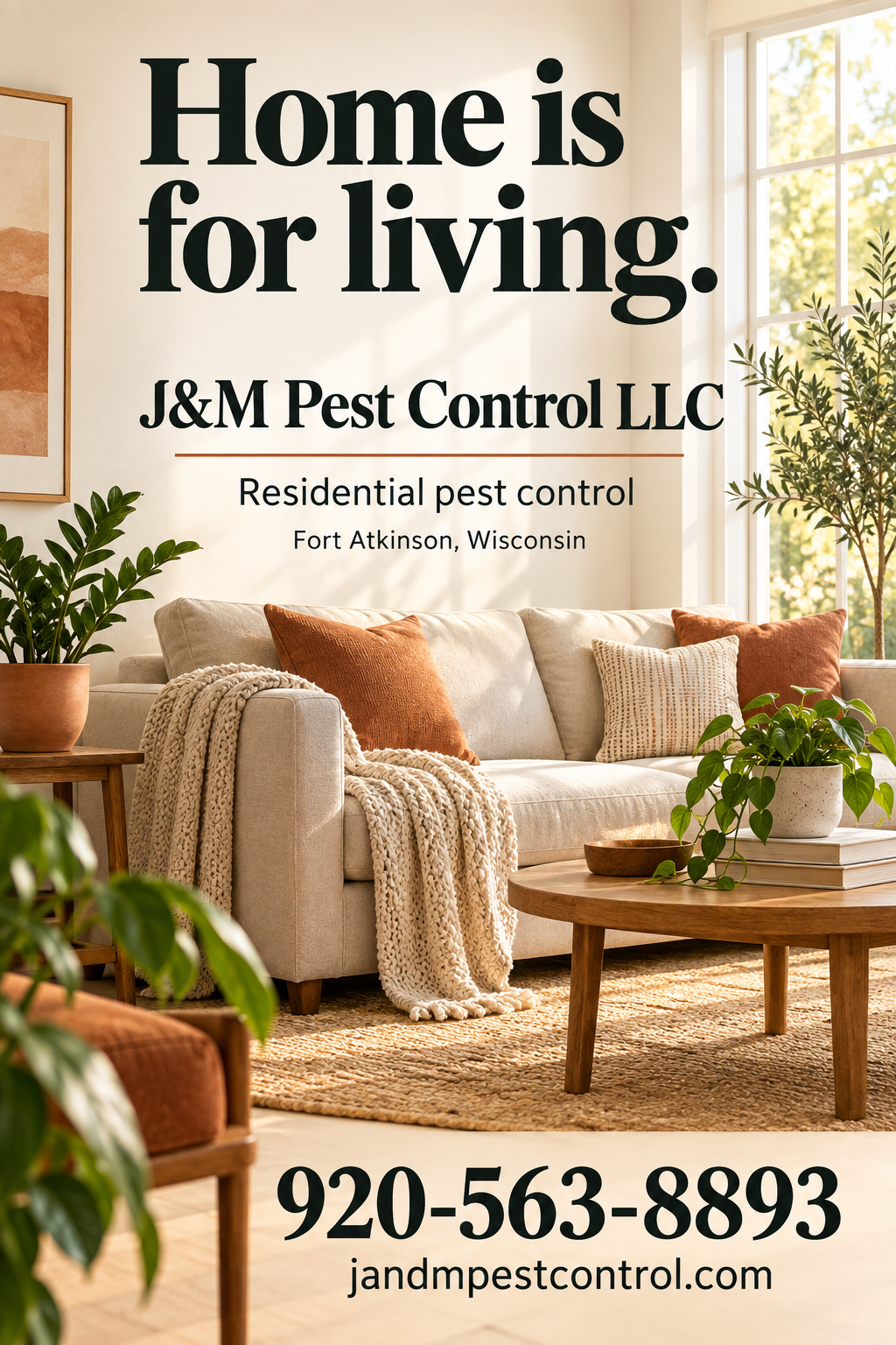 J&M Pest Control LLC — premium advertisement 1