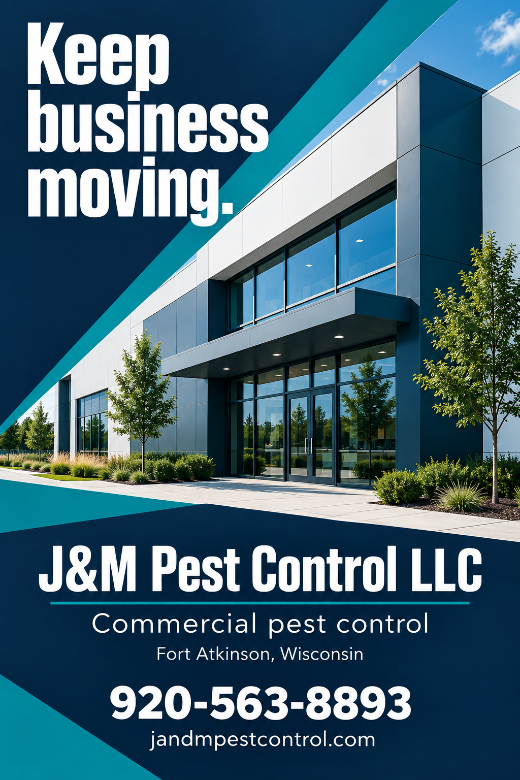 J&M Pest Control LLC — premium county advertisement