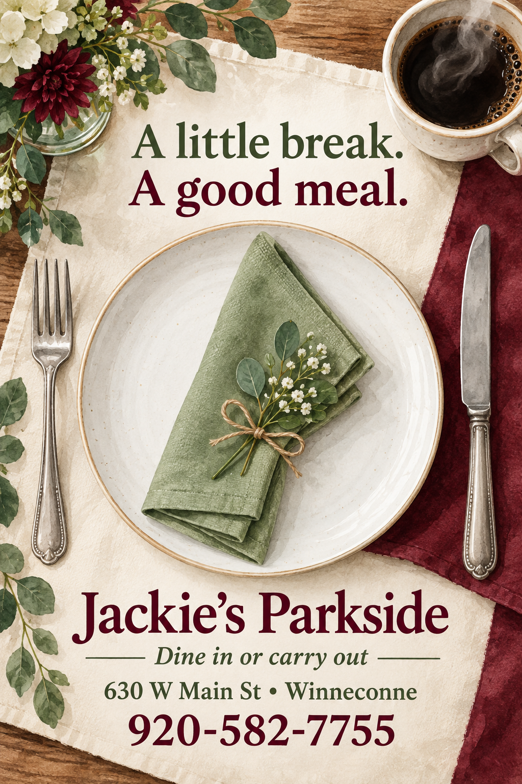 Jackie’s Parkside — premium advertisement 3