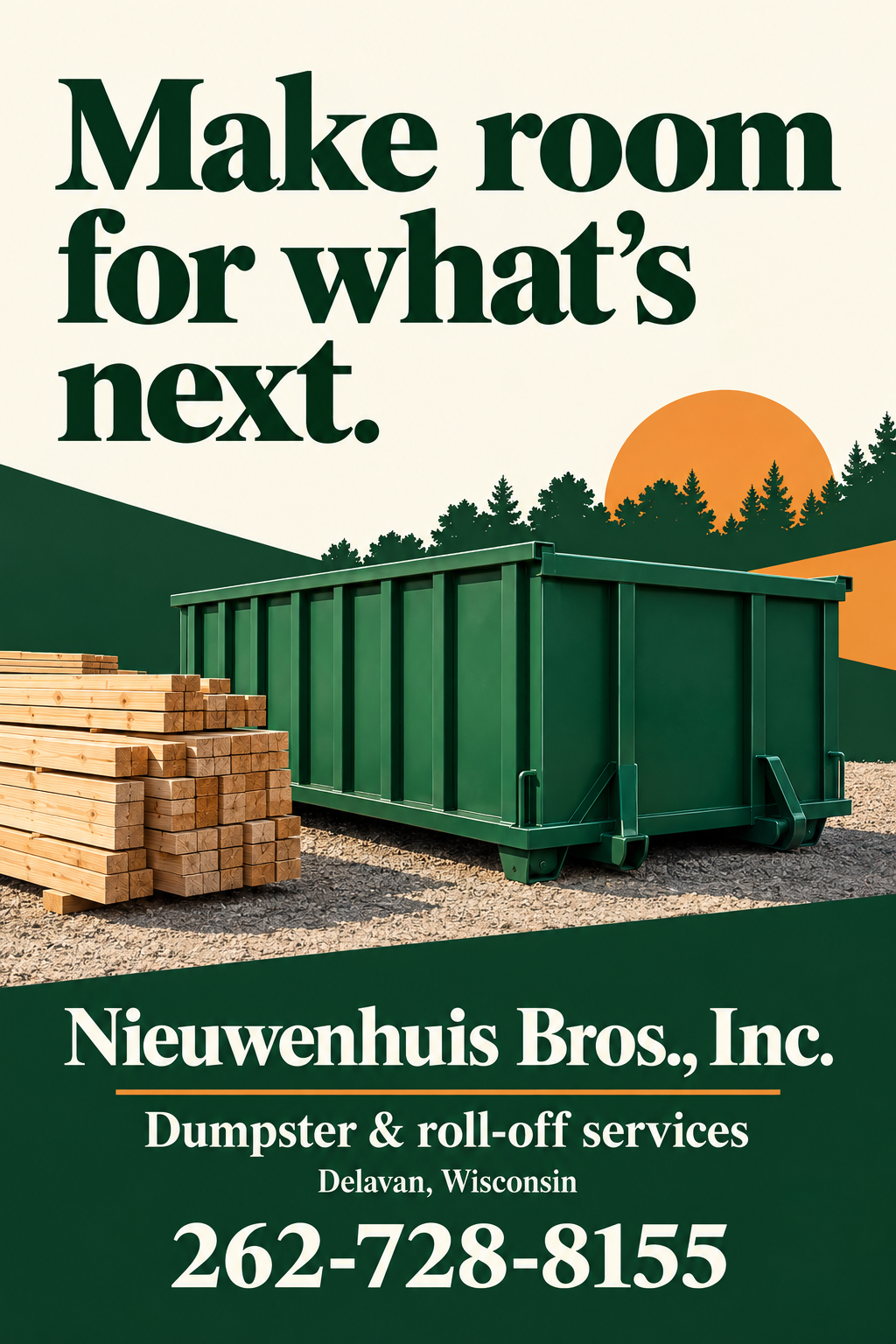 Nieuwenhuis Bros Inc — premium county advertisement