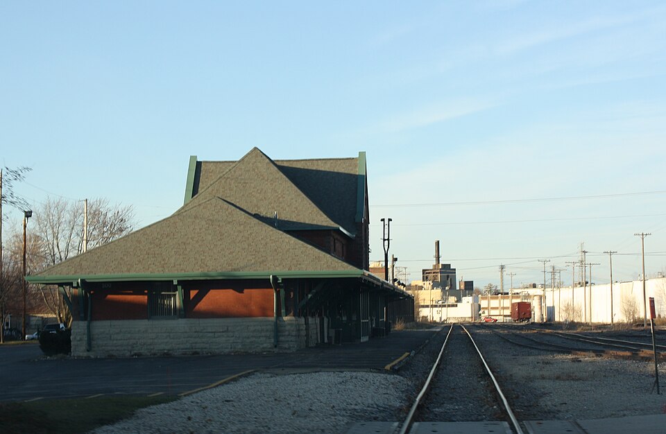 Chicago and Northwestern Railroad Depot, Winnebago County, Wisconsin