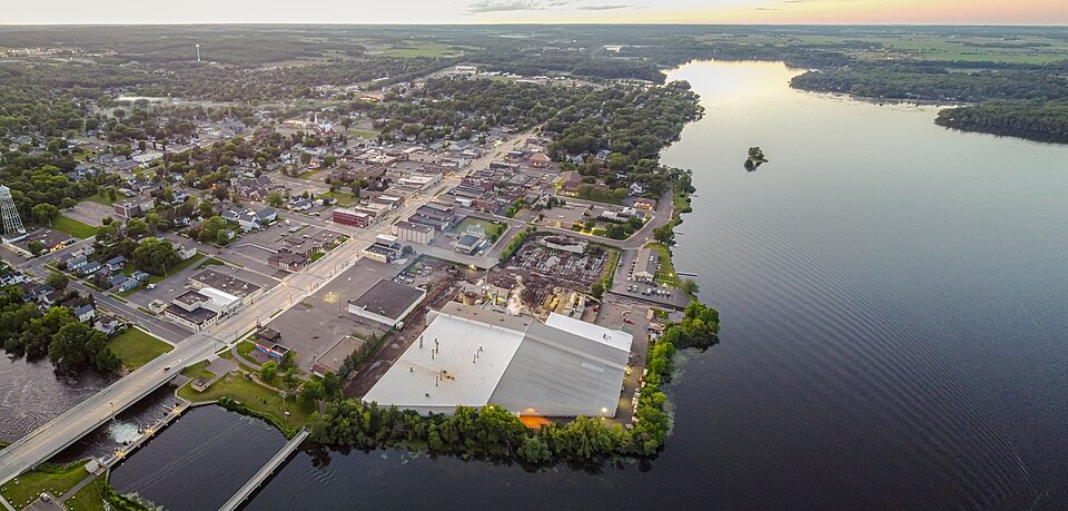 North side of Rice Lake, Barron County, Wisconsin