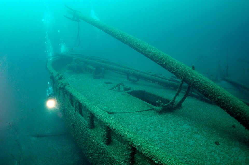 GALLINIPPER Shipwreck (Schooner), Manitowoc County, Wisconsin