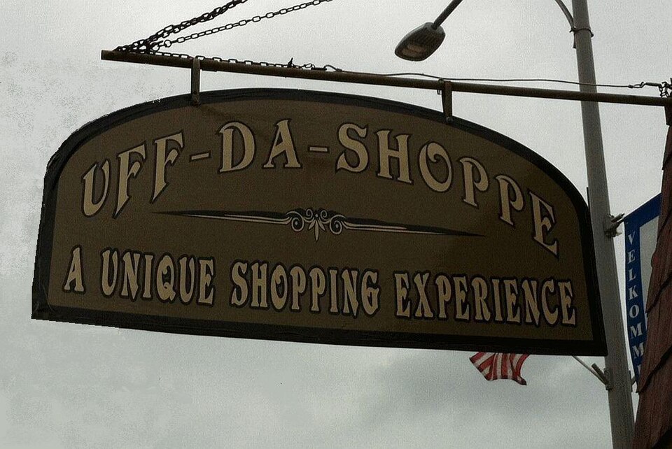 Westby — Uff da shoppe, Vernon County, Wisconsin