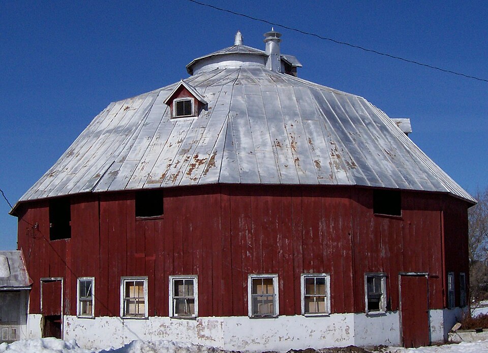 Juneau County — TenSidedBarn, Juneau County, Wisconsin