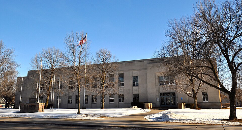 Chippewa County Courthouse, February 2015, Chippewa County, Wisconsin