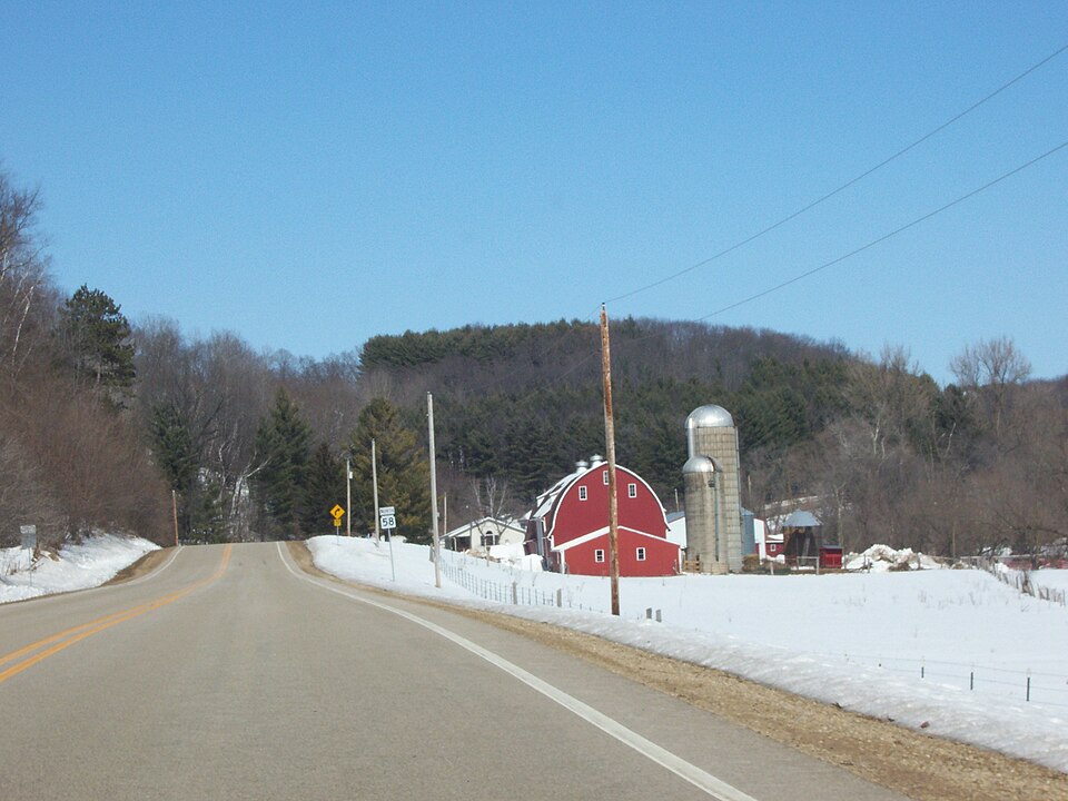 Richland County — WIS58RichlandCountyWisconsinFarm, Richland County, Wisconsin
