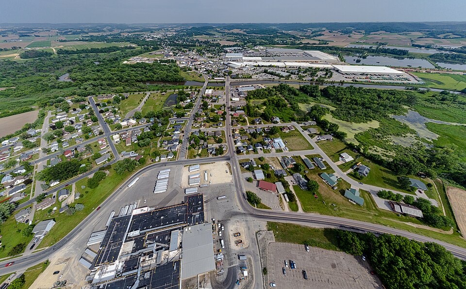 Arcadia — Arcadia 9 pano, Trempealeau County, Wisconsin
