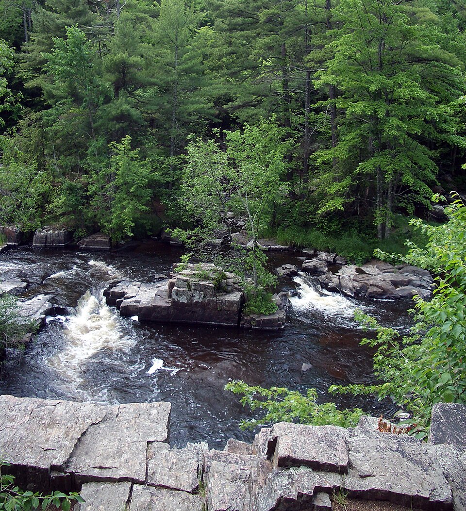 Dells of the Eau Claire County Park, Marathon County, Wisconsin