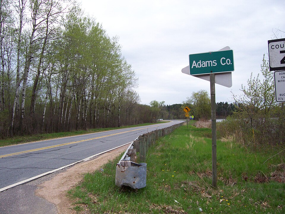 Adams County — AdamsCountyWisconsinWisconsinRiver, Adams County, Wisconsin