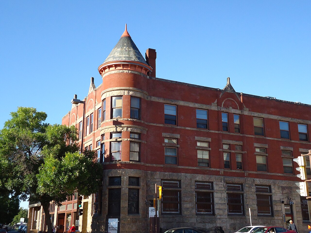 Barnes Block, Eau Claire County, Wisconsin