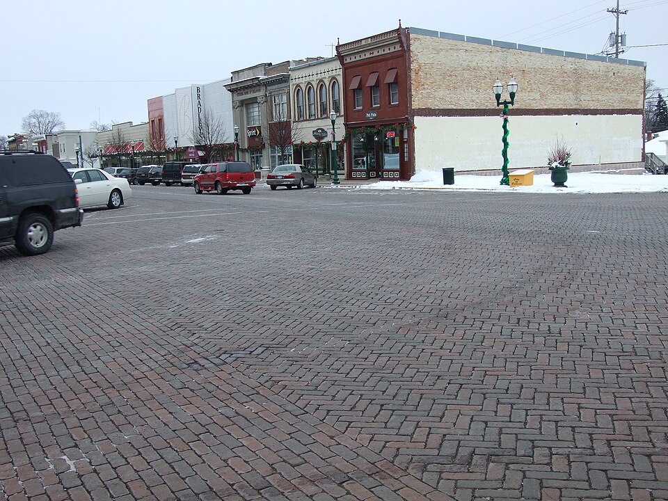 Delavan's Vitrified Brick Street, Walworth County, Wisconsin