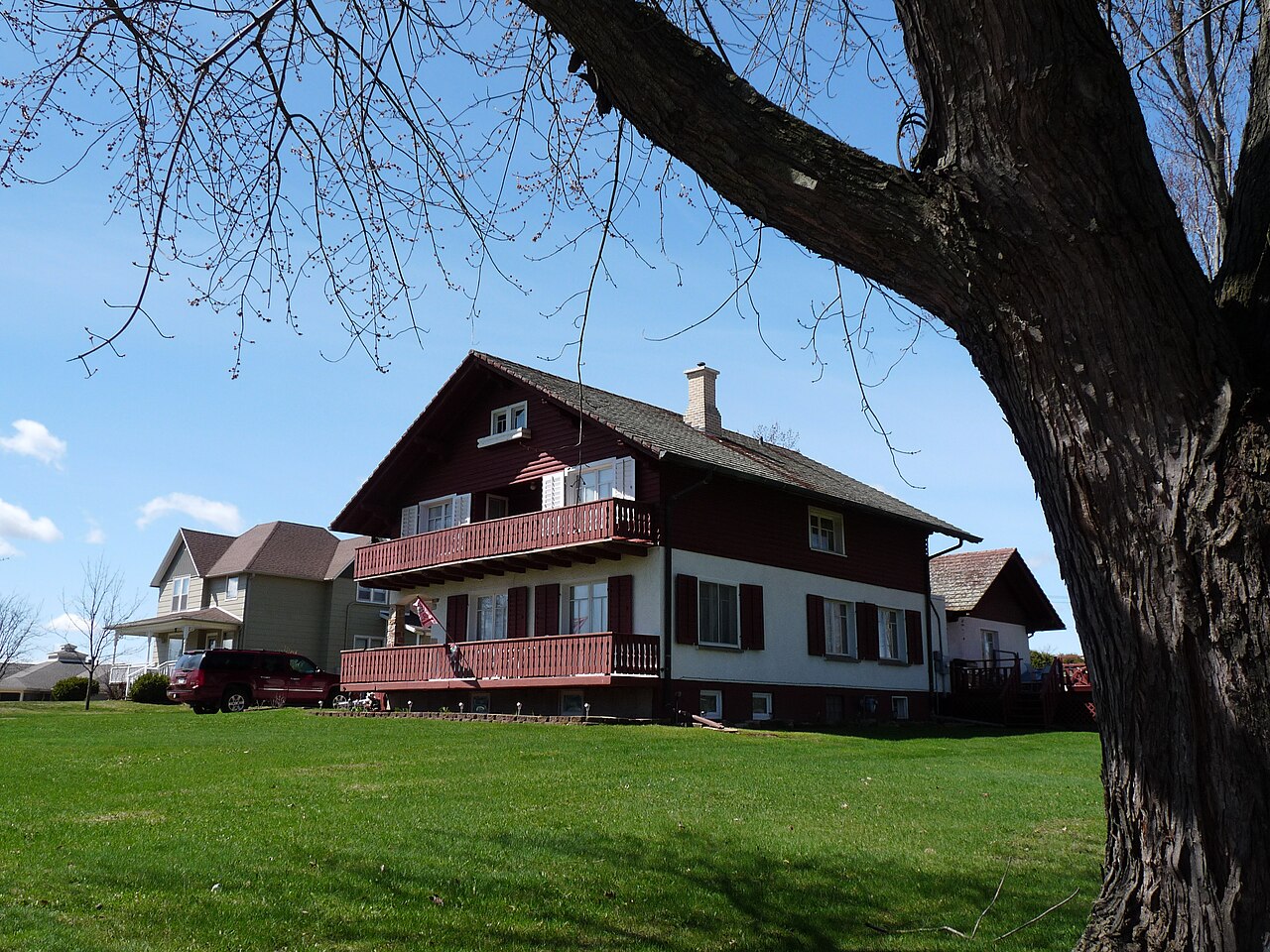 Herman M. and Hanna Hediger House, Clark County, Wisconsin