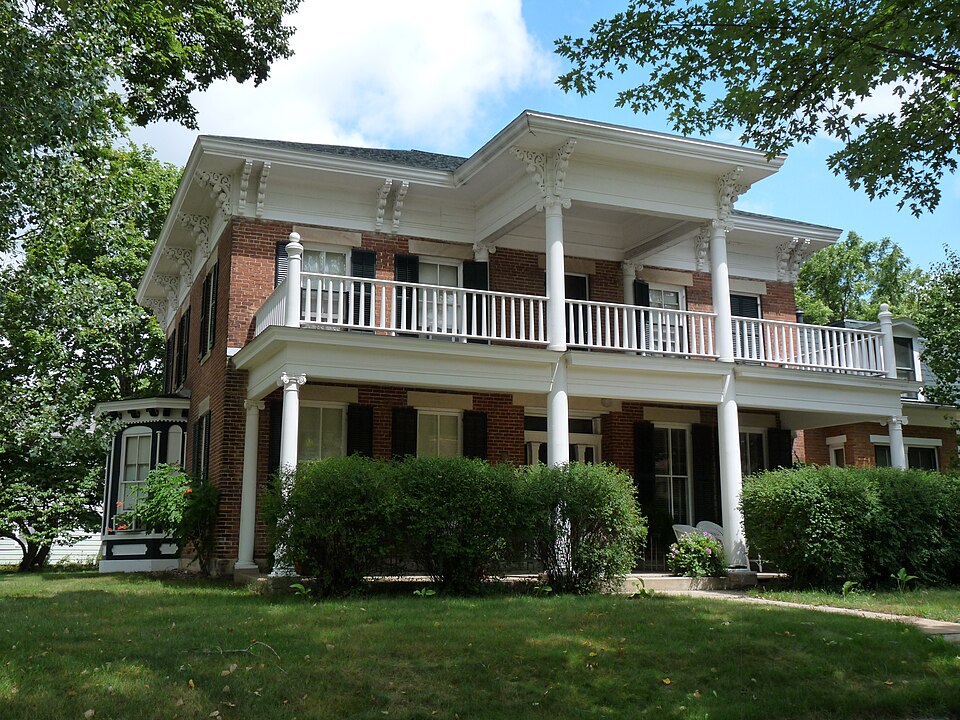 Julia B. and Fred P. Bowen House, Richland County, Wisconsin