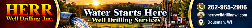 Herr Well Drilling Inc premium banner advertisement
