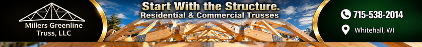 Millers Greenline Truss, LLC premium banner advertisement