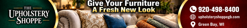 The Upholstery Shoppe premium banner advertisement