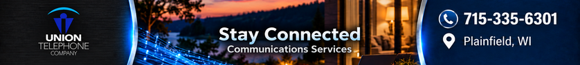 Union Telephone premium banner advertisement