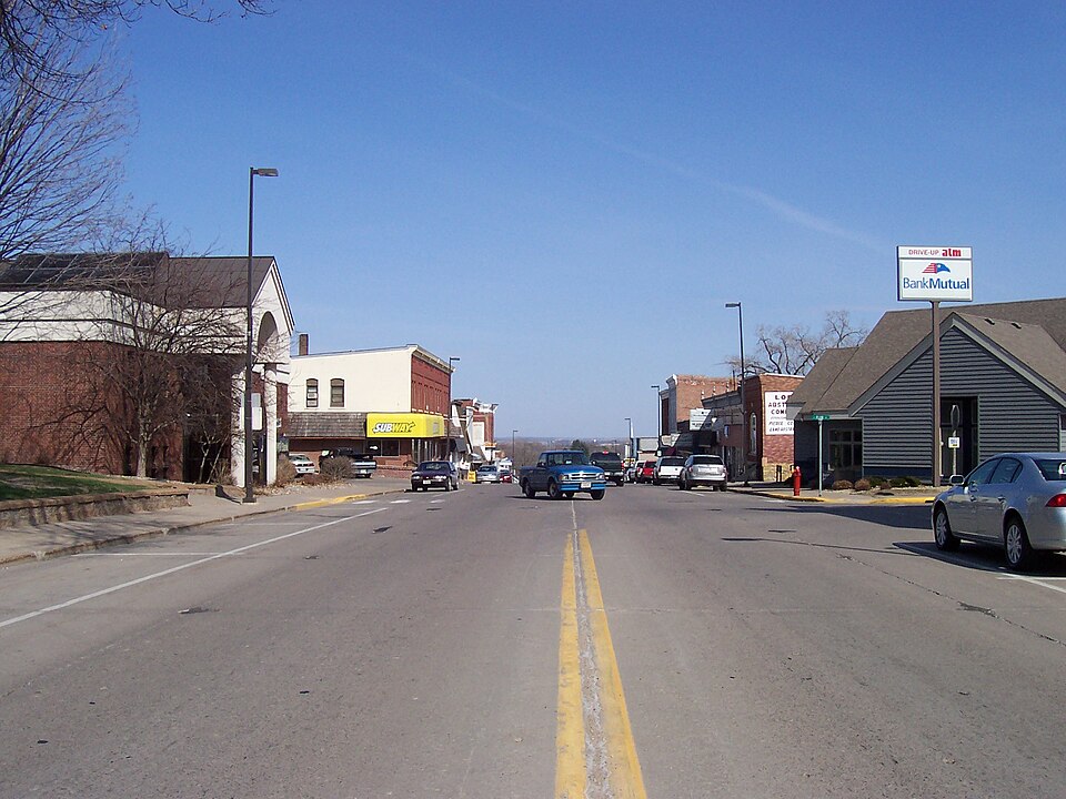Downtown Ellsworth, Pierce County, Wisconsin