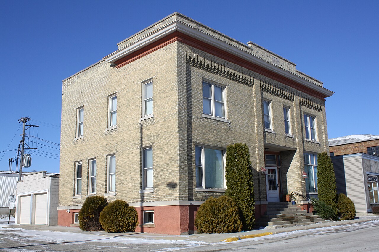 W. H. Boller Meat Market and Residence, Dodge County, Wisconsin