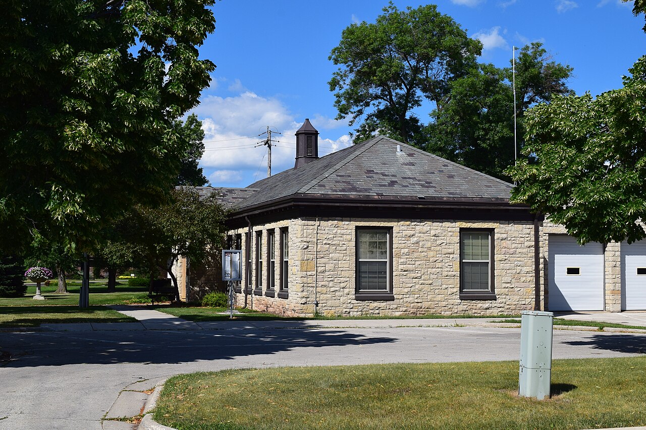 Allouez Water Department and Town Hall, Allouez, Brown County, Wisconsin