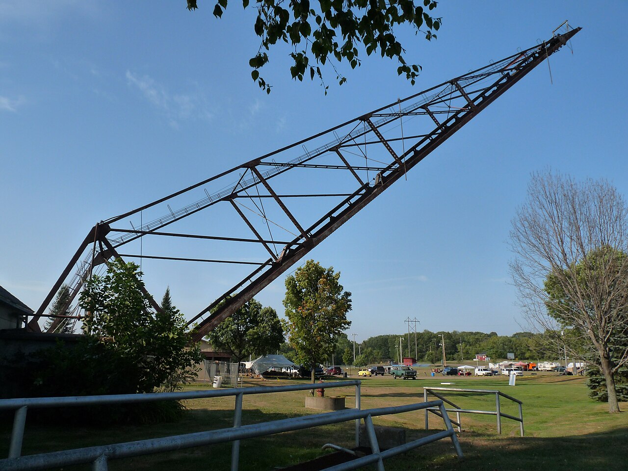 Cornell Pulpwood Stacker, Chippewa County, Wisconsin