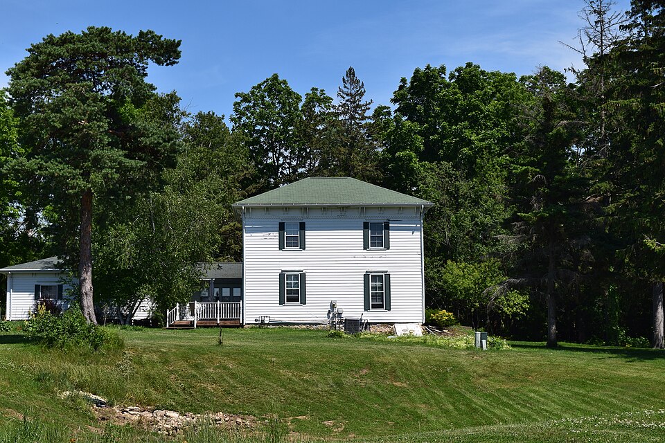 David J. and Maggie Jones House, Iowa County, Wisconsin