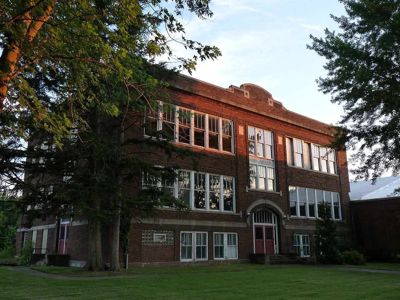 Owen High School, Owen, Clark County, Wisconsin