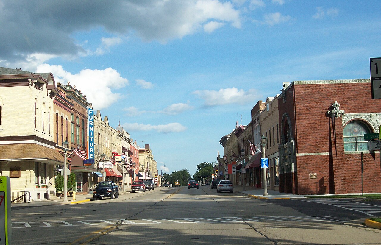 Columbus Downtown Historic District, Columbus, Columbia County, Wisconsin