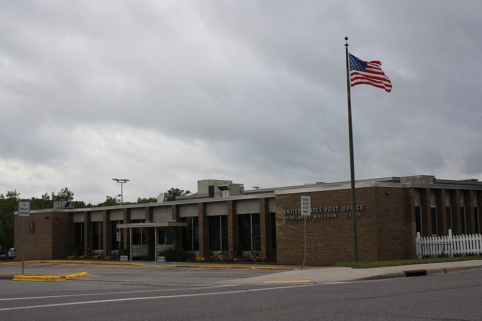 Post office, Oneida County, Wisconsin