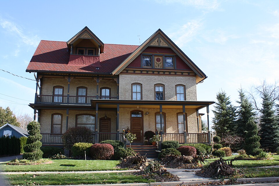 George, Sr., and Ellen Banta House, Winnebago County, Wisconsin