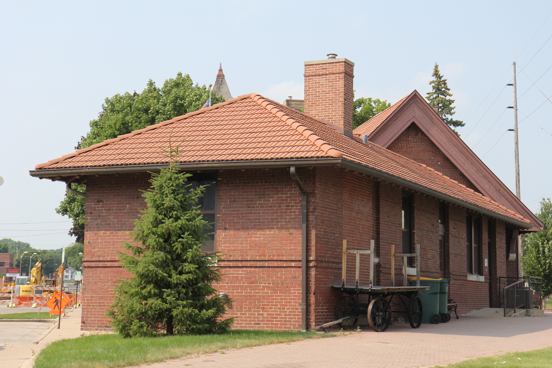 Chicago, Milwaukee and St. Paul Railway Company Passenger Depot, Beaver Dam, Dodge County, Wisconsin