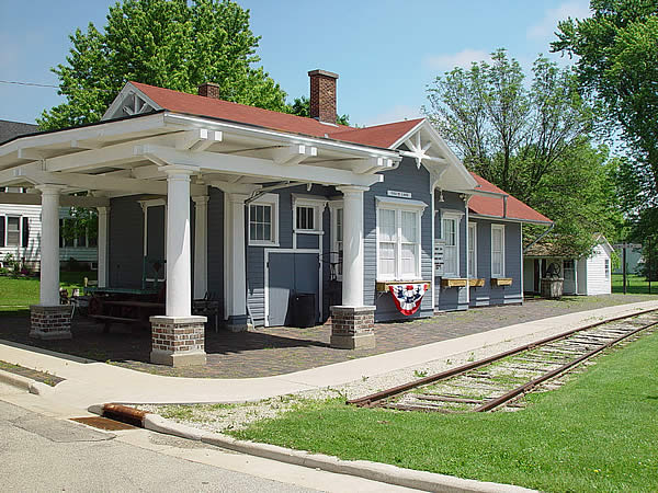 Fox Lake Railroad Depot, Fox Lake, Dodge County, Wisconsin