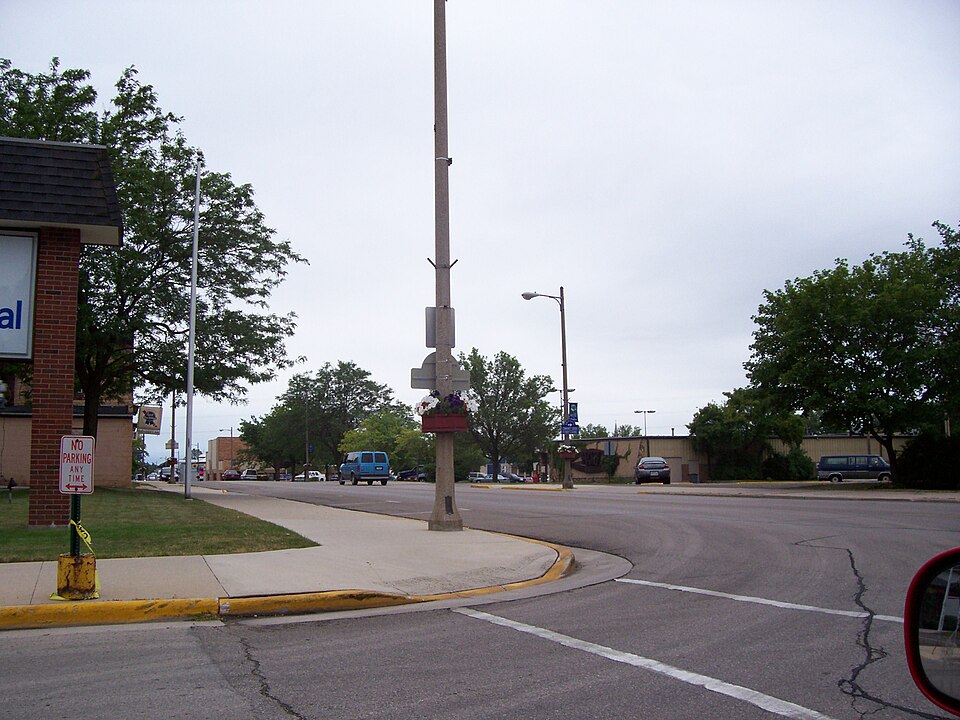 Center of Brillion, Calumet County, Wisconsin