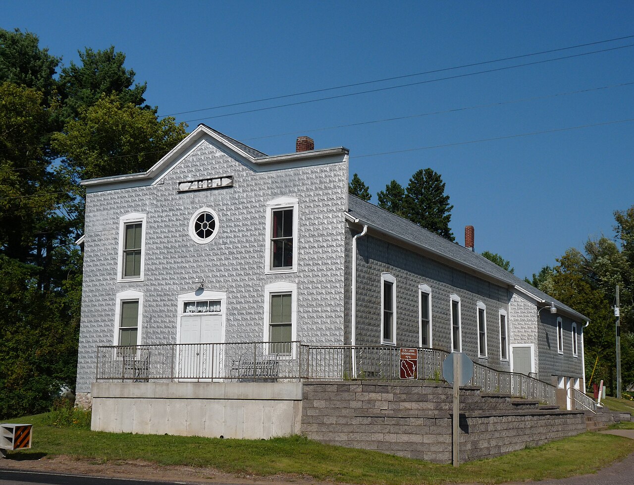 Z.C.B.J. Hall, Chippewa County, Wisconsin