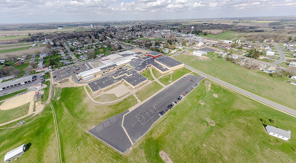 Skyline of Westby, Vernon County, Wisconsin