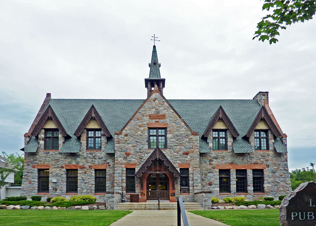 L. D. Fargo Public Library, Lake Mills, Jefferson County, Wisconsin