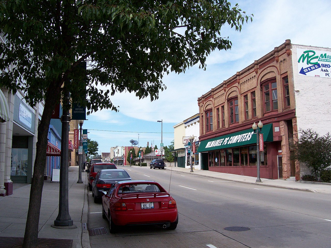 Eighth Street Historic District, Manitowoc, Manitowoc County, Wisconsin